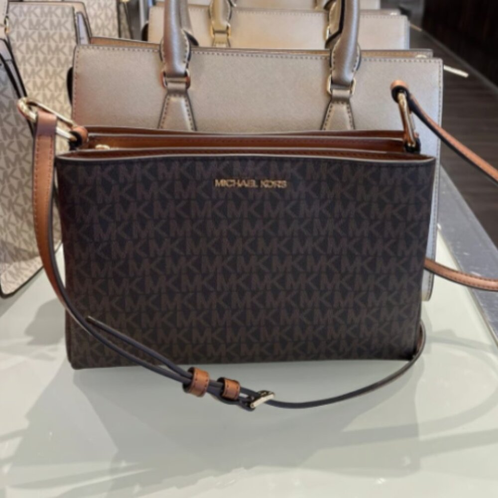 Michael Kors Trisha logo crossbody